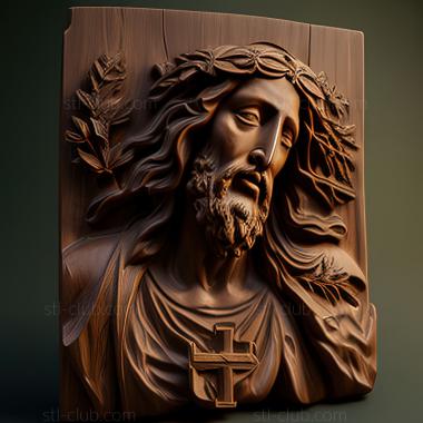 3D model st jesus (STL)